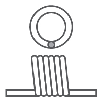 axial torsion spring leg 1